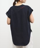 【フリークスストア/FREAK'S STORE】のオーガニックコットン ロールアップハート刺繍Tシャツ 25SS ネイビー|ID: prp329100004552534 ipo3291000000033835781