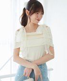 【マジェスティック レゴン/MAJESTIC LEGON】の肩リボンオフショルカットトップス 人気、トレンドファッション・服の通販 founy(ファニー) ファッション Fashion レディースファッション Fashion for Women トップス・カットソー Cut & Sew Tops エアリー Airy Texture カットソー Cut and Sewn Top ギャザー Gathered, Ruffled シンプル Simple, Minimal ダウン Down, Puffer トレンド Trend, Trending Now フィット Fit, Slim Fit フェミニン Feminine, Girly ボトム Bottoms, Lower Wear リボン Ribbon, Bow 再入荷 Restock / Back in Stock thumbnail アイボリー|ID: prp329100004552547 ipo3291000000033624177