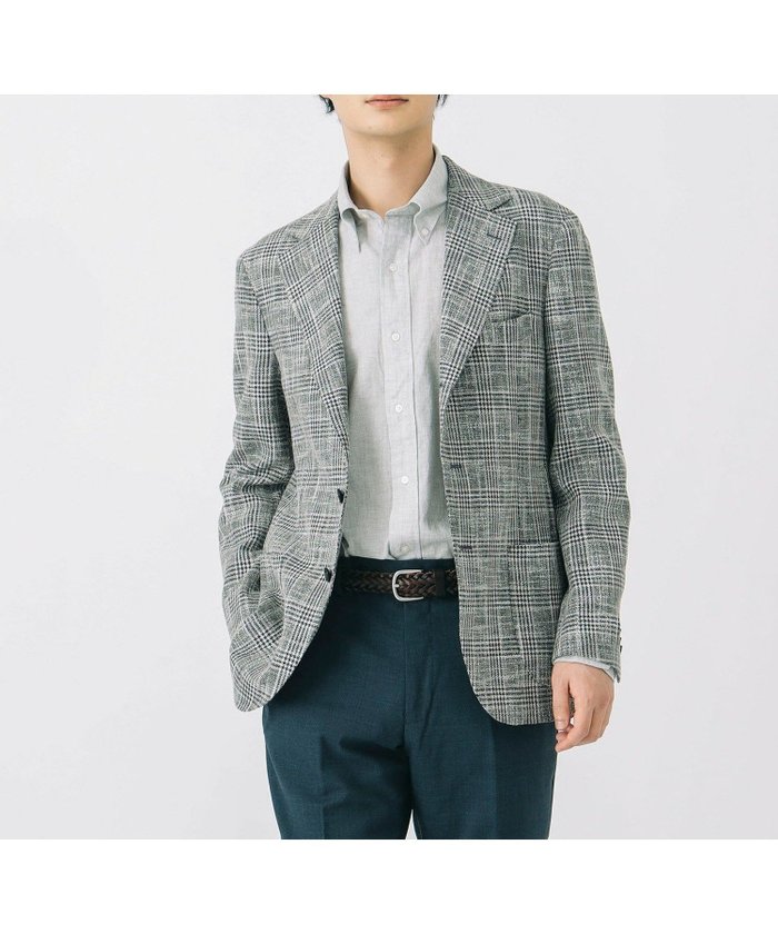 【ビームス ハート/BEAMS HEART / MEN】の【軽量・ストレッチ】サマーツイード グレンプレイド 3ボタン ジャケット(S~XL) インテリア・キッズ・メンズ・レディースファッション・服の通販 founy(ファニー) https://founy.com/ ファッション Fashion メンズファッション Fashion for Men インナー Innerwear 春 Spring クラシカル Classical, Vintage-Inspired 軽量 Lightweight, Ultra Light サマー Summer, Summer Style ジャケット Jacket, Outerwear ストレッチ Stretch, Stretchy Fabric ツイード Twill, Twill Weave パッチ Patch, Appliqué ファブリック Fabric, Textile フラップ Flap, Flap Pocket フロント Front, Front Design ポケット Pocket, Pocket Detail モダン Modern, Contemporary S/S・春夏 SS, Spring/Summer, Warm Season 夏 Summer 2025年 2025 2025春夏・S/S Spring/Summer 2025 SS25 |ID: prp329100004552549 ipo3291000000033509898