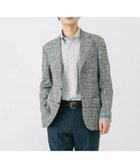 【ビームス ハート/BEAMS HEART / MEN】の【軽量・ストレッチ】サマーツイード グレンプレイド 3ボタン ジャケット(S~XL) グレーG/P|ID: prp329100004552549 ipo3291000000033509899