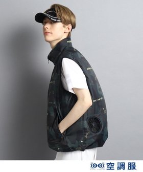 【アダバット/adabat】の【ファン別売り】 総柄デザイン 「空調服」ベスト 人気、トレンドファッション・服の通販 founy(ファニー) ファッション Fashion レディースファッション Ladies' Fashion Online アウター Coat Outerwear トップス・カットソー Tops/Tshirt ベスト/ジレ Gilets/Vests 春 Spring スピンドル Spindle パターン Pattern ビーチ Beach ベスト Vest ポケット Pocket メンズ Mens おすすめ Recommend 夏 Summer ゴルフ Golf |ID:prp329100004552596