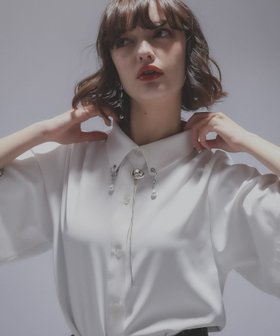 【ハレ/HARE】のエリパーツシャツ 人気、トレンドファッション・服の通販 founy(ファニー) ファッション Fashion レディースファッション WOMEN トップス・カットソー Tops/Tshirt シャツ/ブラウス Shirts/Blouses おすすめ Recommend ウェーブ Wave ストレート Straight パール Pearl フレア Flare ワイド Wide エレガント 上品 Elegant 半袖 Short Sleeve 夏 Summer 春 Spring S/S・春夏 Ss・Spring/Summer 羽織 Haori |ID:prp329100004552616