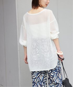 【ジャーナルスタンダード レリューム/JOURNAL STANDARD relume】のメッシュプルオーバー 人気、トレンドファッション・服の通販 founy(ファニー) ファッション Fashion レディースファッション WOMEN トップス・カットソー Tops/Tshirt プルオーバー Pullover 2025年 2025 2025春夏・S/S Ss,Spring/Summer,2025 カーディガン Cardigan スリット Slit タンク Tank トレンド Trend メッシュ Mesh 人気 Popularity 夏 Summer |ID:prp329100004552697