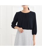 【リフレクト/Reflect】の【春SALE/マシンウォッシュ可】ピンタックブラウス 人気、トレンドファッション・服の通販 founy(ファニー) ファッション Fashion レディースファッション WOMEN トップス・カットソー Tops/Tshirt シャツ/ブラウス Shirts/Blouses インナー Inner エレガント 上品 Elegant シルク Silk ジャージ Jersey セットアップ Set Up ビジネス 仕事 通勤 Business 春 Spring thumbnail ネイビー|ID: prp329100004552725 ipo3291000000032285612