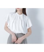 【ナチュラル ビューティー ベーシック/NATURAL BEAUTY BASIC】のフリルスリーブメタルポイントブラウス 人気、トレンドファッション・服の通販 founy(ファニー) ファッション Fashion レディースファッション Ladies' Fashion Online トップス・カットソー Tops/Tshirt シャツ/ブラウス Shirts/Blouses ジョーゼット Georgette スリーブ Sleeve フリル Frills エレガント 上品 Elegant 夏 Summer thumbnail オフ1|ID: prp329100004552731 ipo3291000000032667827