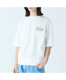 【ラコステ/LACOSTE / MEN】のオーバーサイズクロックエンブレムスウェットTシャツ トレーナー 人気、トレンドファッション・服の通販 founy(ファニー) ファッション Fashion メンズファッション Fashion for Men スウェット / スエット Sweatshirt, Sweatwear トレーナー Sweatshirt, Trainer 夏 Summer 定番 Standard, Basic Item 春 Spring S/S・春夏 SS, Spring/Summer, Warm Season |ID:prp329100004552744