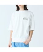 【ラコステ/LACOSTE / MEN】のオーバーサイズクロックエンブレムスウェットTシャツ トレーナー 人気、トレンドファッション・服の通販 founy(ファニー) ファッション Fashion メンズファッション Fashion for Men スウェット / スエット Sweatshirt, Sweatwear トレーナー Sweatshirt, Trainer 夏 Summer 定番 Standard, Basic Item 春 Spring S/S・春夏 SS, Spring/Summer, Warm Season thumbnail ホワイト|ID: prp329100004552744 ipo3291000000033509154