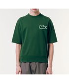【ラコステ/LACOSTE / MEN】のオーバーサイズクロックエンブレムスウェットTシャツ トレーナー 人気、トレンドファッション・服の通販 founy(ファニー) ファッション Fashion メンズファッション Fashion for Men スウェット / スエット Sweatshirt, Sweatwear トレーナー Sweatshirt, Trainer 夏 Summer 定番 Standard, Basic Item 春 Spring S/S・春夏 SS, Spring/Summer, Warm Season thumbnail グリーン|ID: prp329100004552744 ipo3291000000033509155