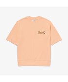 【ラコステ/LACOSTE / MEN】のオーバーサイズクロックエンブレムスウェットTシャツ トレーナー 人気、トレンドファッション・服の通販 founy(ファニー) ファッション Fashion メンズファッション Fashion for Men スウェット / スエット Sweatshirt, Sweatwear トレーナー Sweatshirt, Trainer 夏 Summer 定番 Standard, Basic Item 春 Spring S/S・春夏 SS, Spring/Summer, Warm Season thumbnail シャーベット|ID: prp329100004552744 ipo3291000000033509162