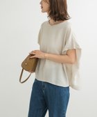 【アーバンリサーチ ドアーズ/URBAN RESEARCH DOORS】のバックタックコクーンブラウス GREIGE|ID: prp329100004552760 ipo3291000000032369042