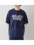 【ジェラートピケ オム/GELATO PIQUE HOMME / MEN】の【HOMME】スムーズィーliteロゴセットアップ NVY[089]|ID: prp329100004552771 ipo3291000000032691569