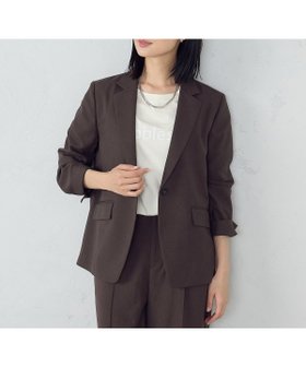 【コムサイズム/COMME CA ISM】の【UVカット・吸汗速乾・接触冷感】kireri ストレッチドライツイル ジャケット 人気、トレンドファッション・服の通販 founy(ファニー) ファッション Fashion レディースファッション WOMEN アウター Coat Outerwear ジャケット Jackets おすすめ Recommend ジャケット Jacket ストレート Straight スリット Slit セットアップ Set Up リラックス Relax 夏 Summer |ID:prp329100004552832