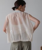 【バブ ブージュルード/Bab Bou Jeloud】のシアーノースリーブブルゾン OFFWHITE|ID: prp329100004552932 ipo3291000000032692826