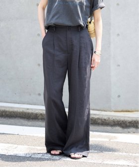 【スローブ イエナ/SLOBE IENA】の《追加》リネン混イージースラックス 人気、トレンドファッション・服の通販 founy(ファニー) ファッション Fashion レディースファッション Fashion for Women 2025年 2025 2025春夏・S/S Spring/Summer 2025 SS25 リネン Linen, Linen Fabric |ID:prp329100004552978