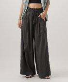 【ベイフロー/BAYFLOW】のテンセル(TM)繊維混ワイドパンツ 人気、トレンドファッション・服の通販 founy(ファニー) ファッション Fashion レディースファッション Fashion for Women パンツ Pants & Trousers おすすめ Recommended / Our Picks スタンダード Standard, Basic セットアップ Set-Up, Coordinated Outfit ワイド Wide, Wide Fit 人気 Popular, Best Seller 半袖 Short Sleeve, Half Sleeve thumbnail チャコール18|ID: prp329100004552982 ipo3291000000033202506