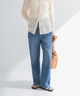 【アーバンリサーチ/URBAN RESEARCH】の綿麻デニムワイドストレートパンツ 人気、トレンドファッション・服の通販 founy(ファニー) ファッション Fashion レディースファッション WOMEN パンツ Pants 2025年 2025 2025春夏・S/S Ss,Spring/Summer,2025 おすすめ Recommend ジャケット Jacket ストレート Straight デニム Denim フィット Fit ベーシック Basic リネン Linen 夏 Summer S/S・春夏 Ss・Spring/Summer |ID:prp329100004552985