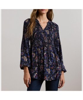 【ラルフローレン/RALPH LAUREN】のフローラル プリーテッド ジョーゼット ブラウス 人気、トレンドファッション・服の通販 founy(ファニー) ファッション Fashion レディースファッション Ladies' Fashion Online トップス・カットソー Tops/Tshirt シャツ/ブラウス Shirts/Blouses カフス Cuffs シャーリング Shirring ジョーゼット Georgette スリーブ Sleeve フィット Fit ブルゾン Blouson プリーツ Pleats リラックス Relax ループ Loop ロマンティック Romantic 長袖 Long Sleeve |ID:prp329100004552997