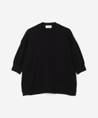 【ビショップ/Bshop】の別注 コットンニット半袖Tシャツ WOMEN 人気、トレンドファッション・服の通販 founy(ファニー) ファッション Fashion レディースファッション Fashion for Women トップス・カットソー Cut & Sew Tops ニット Knit Tops & Sweaters シャツ・ブラウス・オフィスカジュアル Elegant Blouses & Button-Ups ロングTシャツ・Tシャツ Longline T-Shirts & Tees コンパクト Compact, Small Size シンプル Simple, Minimal バランス Balance, Style Balance フィット Fit, Slim Fit 別注 Limited Edition, Custom Order 半袖 Short Sleeve, Half Sleeve thumbnail BLACK|ID: prp329100004553090 ipo3291000000032753632