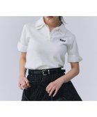 【エイミーイストワール/eimy istoire】のハーフスリーブダブルカラーニット 人気、トレンドファッション・服の通販 founy(ファニー) ファッション Fashion レディースファッション WOMEN トップス・カットソー Tops/Tshirt ニット Knit Tops シンプル Simple デニム Denim フィット Fit リラックス Relax エレガント 上品 Elegant thumbnail WHITE|ID: prp329100004553092 ipo3291000000032292851
