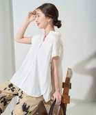 【フリークスストア/FREAK'S STORE】のスリット ボタン フレア ブロード ノースリーブ ブラウス【限定展開】 25SS 人気、トレンドファッション・服の通販 founy(ファニー) ファッション Fashion レディースファッション Fashion for Women トップス・カットソー Cut & Sew Tops キャミソール&ノースリーブ Camisoles & Sleeveless Tops シャツ・ブラウス・オフィスカジュアル Elegant Blouses & Button-Ups 2025年 2025 2025春夏・S/S Spring/Summer 2025 SS25 スキッパー Skipper, Open Collar スラックス Slacks, Dress Pants スリット Slit, Slit Detail デニム Denim, Jeans Material ノースリーブ Sleeveless, No-Sleeve フレア Flare, Flared ブロード Broadcloth, Fine Cotton エレガント 上品 Elegant thumbnail オフホワイト|ID: prp329100004554054 ipo3291000000032724397