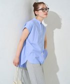 【フリークスストア/FREAK'S STORE】のスリット ボタン フレア ブロード ノースリーブ ブラウス【限定展開】 25SS 人気、トレンドファッション・服の通販 founy(ファニー) ファッション Fashion レディースファッション Fashion for Women トップス・カットソー Cut & Sew Tops キャミソール&ノースリーブ Camisoles & Sleeveless Tops シャツ・ブラウス・オフィスカジュアル Elegant Blouses & Button-Ups 2025年 2025 2025春夏・S/S Spring/Summer 2025 SS25 スキッパー Skipper, Open Collar スラックス Slacks, Dress Pants スリット Slit, Slit Detail デニム Denim, Jeans Material ノースリーブ Sleeveless, No-Sleeve フレア Flare, Flared ブロード Broadcloth, Fine Cotton エレガント 上品 Elegant thumbnail サックスブルー|ID: prp329100004554054 ipo3291000000032724401