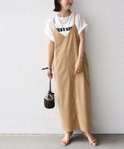 【シップス フォー ウィメン/SHIPS】の手洗い可能 Iライン キャミ ワンピース ベージュ|ID: prp329100004554073 ipo3291000000032187347