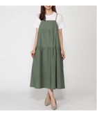 【プレフェリール/PREFERIR】のティアードキャミワンピース グリーン|ID: prp329100004554081 ipo3291000000032187405