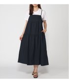 【プレフェリール/PREFERIR】のティアードキャミワンピース ネイビー|ID: prp329100004554081 ipo3291000000032187407