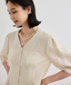 【ロペ/ROPE'】のVネック5分袖パフスリーブブラウス/洗える 人気、トレンドファッション・服の通販 founy(ファニー) ファッション Fashion レディースファッション Ladies' Fashion Online トップス・カットソー Tops/Tshirt シャツ/ブラウス Shirts/Blouses Vネック V-Neck おすすめ Recommend シェイプ Shape フェミニン Feminine ペプラム Peplum ビジネス 仕事 通勤 Business 半袖 Short Sleeve 洗える Washable thumbnail ホワイト系(12)|ID: prp329100004554090 ipo3291000000032652493