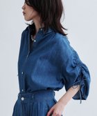 【インディヴィ/INDIVI】の【セットアップ可能】シャーリングスリーブダンガリーシャツ 人気、トレンドファッション・服の通販 founy(ファニー) ファッション Fashion レディースファッション WOMEN トップス・カットソー Tops/Tshirt シャツ/ブラウス Shirts/Blouses キャミソール Camisole シャーリング Shirring シンプル Simple セットアップ Set Up タンク Tank ダンガリー Dungarees デニム Denim トレンド Trend リラックス Relax thumbnail ネイビー|ID: prp329100004554097 ipo3291000000032296095