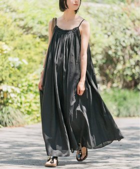 【スピック&スパン/Spick & Span】のHYU ギャザーワンピース 人気、トレンドファッション・服の通販 founy(ファニー) ファッション Fashion レディースファッション Fashion for Women ワンピース Dresses 2024年 2024 2024春夏・S/S Spring/Summer 2024 SS24 おすすめ Recommended / Our Picks エアリー Airy Texture ギャザー Gathered, Ruffled コレクション Collection, Seasonal Line デニム Denim, Jeans Material リラックス Relax, Relaxed Fit エレガント 上品 Elegant 夏 Summer |ID:prp329100004554100