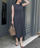 【ノーリーズ/NOLLEY'S】のドットサイドベルトワンピース ブルー系その他|ID: prp329100004554118 ipo3291000000033305601