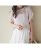 【ラブティックボンボン/La boutique BonBon】の【完売カラー再追加!お上品きらきら】ラメ天竺針抜きフレンチニット 人気、トレンドファッション・服の通販 founy(ファニー) ファッション Fashion レディースファッション Fashion for Women トップス・カットソー Cut & Sew Tops ニット Knit Tops & Sweaters おすすめ Recommended / Our Picks インナー Innerwear スリーブ Sleeve, Long Sleeve / Short Sleeve タイトスカート Pencil Skirt, Tight Skirt デニム Denim, Jeans Material フレア Flare, Flared フレンチ French, French Style エレガント 上品 Elegant 夏 Summer thumbnail ピンク|ID: prp329100004554122 ipo3291000000033031584