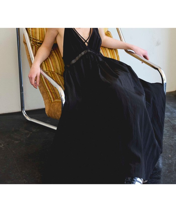 【メゾンスペシャル/MAISON SPECIAL】のVolume Camisole Dress インテリア・キッズ・メンズ・レディースファッション・服の通販 founy(ファニー) https://founy.com/ ファッション Fashion レディースファッション Fashion for Women ワンピース Dresses フォーマル・パーティードレス・結婚式用ドレス Elegant & Casual Dresses ギャザー Gathered, Ruffled シアー Sheer, See-Through トレンド Trend, Trending Now パターン Pattern, Design Print フェミニン Feminine, Girly エレガント 上品 Elegant |ID: prp329100004554195 ipo3291000000032723563