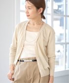 【イエナ/IENA】の80/2 Mer-Cotton セーターマシーン Vネックカーディガン ベージュ|ID: prp329100004554202 ipo3291000000032661660