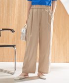 【コーエン/COEN】のコットンタッチイージーワイドパンツ BEIGE|ID: prp329100004554203 ipo3291000000032666269