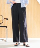 【コーエン/COEN】のコットンタッチイージーワイドパンツ 人気、トレンドファッション・服の通販 founy(ファニー) ファッション Fashion レディースファッション Fashion for Women パンツ Pants & Trousers おすすめ Recommended / Our Picks ポケット Pocket, Pocket Detail リラックス Relax, Relaxed Fit ワイド Wide, Wide Fit エレガント 上品 Elegant ビジネス 仕事 通勤 Business / Work / Commuting thumbnail BLACK|ID: prp329100004554203 ipo3291000000033531700