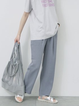 【サマンサモスモス/Samansa Mos2】の【接触冷感】マルチスタイルイージーパンツ 人気、トレンドファッション・服の通販 founy(ファニー) ファッション Fashion レディースファッション Fashion for Women パンツ Pants & Trousers ギャザー Gathered, Ruffled バランス Balance, Style Balance |ID:prp329100004554208
