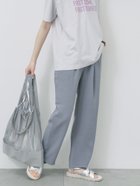 【サマンサモスモス/Samansa Mos2】の【接触冷感】マルチスタイルイージーパンツ 人気、トレンドファッション・服の通販 founy(ファニー) ファッション Fashion レディースファッション Fashion for Women パンツ Pants & Trousers ギャザー Gathered, Ruffled バランス Balance, Style Balance thumbnail グレー|ID: prp329100004554208 ipo3291000000032666463