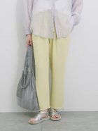 【サマンサモスモス/Samansa Mos2】の【接触冷感】マルチスタイルイージーパンツ 人気、トレンドファッション・服の通販 founy(ファニー) ファッション Fashion レディースファッション Fashion for Women パンツ Pants & Trousers ギャザー Gathered, Ruffled バランス Balance, Style Balance thumbnail イエロー|ID: prp329100004554208 ipo3291000000032666467