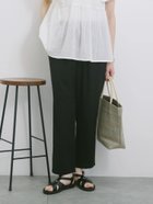 【サマンサモスモス/Samansa Mos2】の【接触冷感】マルチスタイルイージーパンツ 人気、トレンドファッション・服の通販 founy(ファニー) ファッション Fashion レディースファッション Fashion for Women パンツ Pants & Trousers ギャザー Gathered, Ruffled バランス Balance, Style Balance thumbnail ブラック|ID: prp329100004554208 ipo3291000000032666476