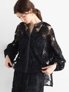 【ヴァン/Vin】のサークルフラワーチュールブラウス 人気、トレンドファッション・服の通販 founy(ファニー) ファッション Fashion レディースファッション Fashion for Women トップス・カットソー Cut & Sew Tops シャツ・ブラウス・オフィスカジュアル Elegant Blouses & Button-Ups おすすめ Recommended / Our Picks スリーブ Sleeve, Long Sleeve / Short Sleeve セットアップ Set-Up, Coordinated Outfit チュール Tulip, Tulip Motif フェミニン Feminine, Girly フラワー Flower, Floral ボトム Bottoms, Lower Wear thumbnail ブラック|ID: prp329100004554228 ipo3291000000033550687