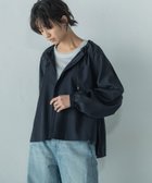 【メイソングレイ/MAYSON GREY】の叶えるフーディシャツブルゾン≪洗濯機で洗える≫ ネイビー|ID: prp329100004554287 ipo3291000000032294375
