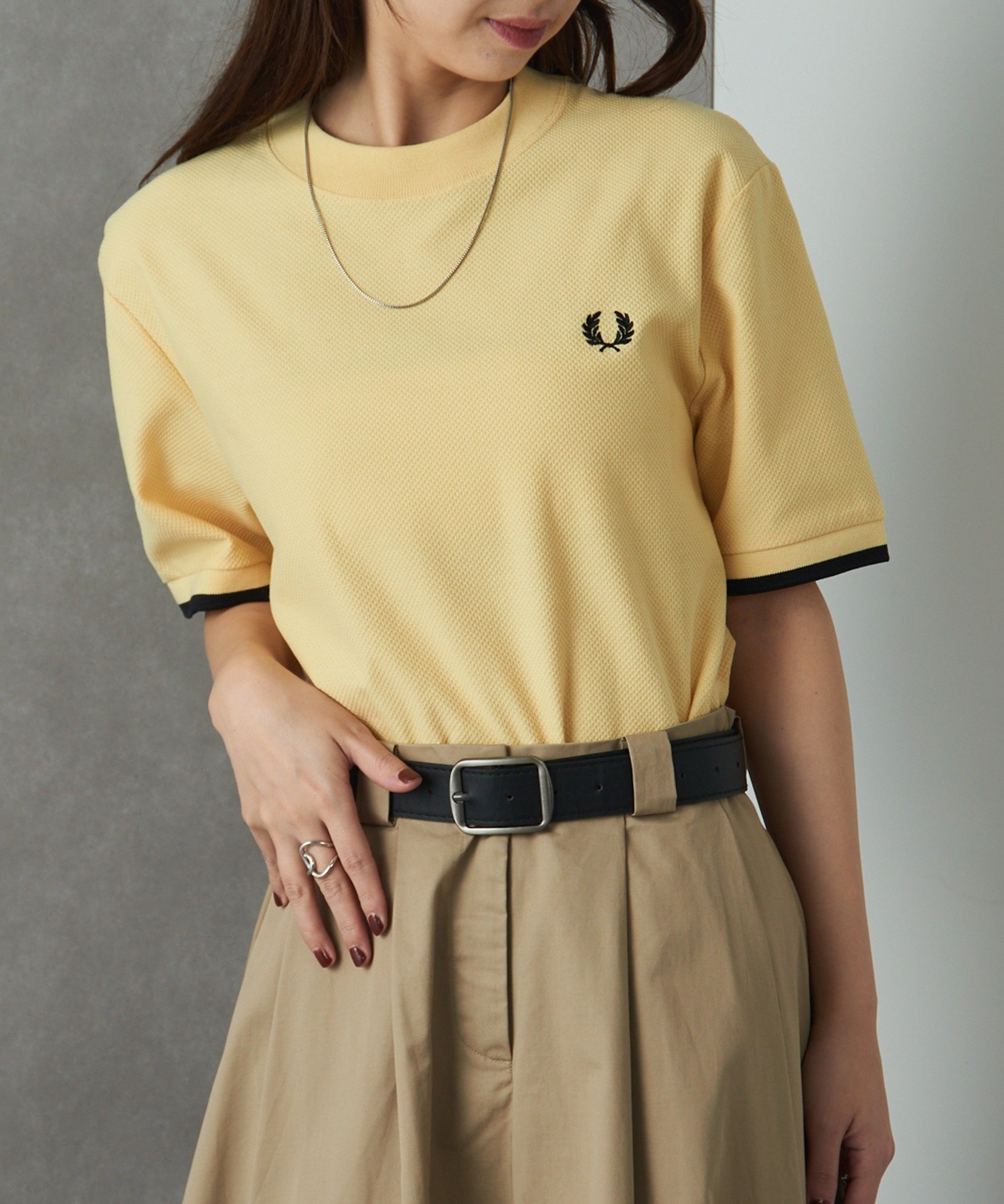 【その他のブランド/Other】のFRED PERRY/TIPPED CUFF PIQUE SHIRT インテリア・キッズ・メンズ・レディースファッション・服の通販 founy(ファニー) 　ファッション　Fashion　レディースファッション　Fashion for Women　トップス・カットソー　Cut & Sew Tops　シャツ・ブラウス・オフィスカジュアル　Elegant Blouses & Button-Ups　アクセサリー　Fashion Accessories　厚底　Platform Shoes　カーゴパンツ　Cargo Pants, Utility Pants　クラシカル　Classical, Vintage-Inspired　サンダル　Sandals, Summer Shoes　シルバー　Silver, Metallic Silver　シンプル　Simple, Minimal　スタイリッシュ　Stylish, Fashionable　スニーカー　Sneakers, Trainers　デニム　Denim, Jeans Material　トレンド　Trend, Trending Now　人気　Popular, Best Seller　ハーフ　Half, Half-Length　フィット　Fit, Slim Fit　ボトム　Bottoms, Lower Wear　ポロシャツ　Polo Shirt, Collared Tee　モッズコート　Mods Coat, Military Parka　ラウンド　Round, Round Neck　ワンポイント　One Point, Statement Accent　再入荷　Restock / Back in Stock　おすすめ　Recommended / Our Picks　エレガント 上品　Elegant　L.YLW|ID: prp329100004554311 ipo3291000000032657692