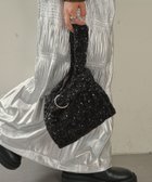 【チャオパニックティピー/CIAOPANIC TYPY】のカラビナ付きスパンコールBAG ブラック|ID: prp329100004554338 ipo3291000000032265967