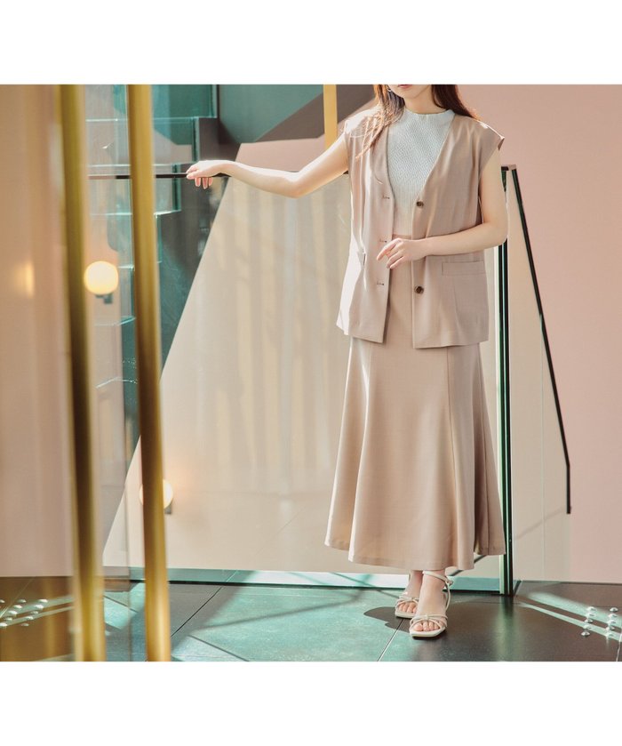 【プロポーション ボディドレッシング/PROPORTION BODY DRESSING】のフレアマーメイドスカート インテリア・キッズ・メンズ・レディースファッション・服の通販 founy(ファニー) https://founy.com/ ファッション Fashion レディースファッション WOMEN スカート Skirt シンプル Simple セットアップ Set Up マーメイド Mermaid 夏 Summer ビジネス 仕事 通勤 Business |ID: prp329100004554375 ipo3291000000032401917