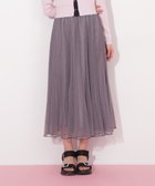 【その他のブランド/Other】のダブルメロウチュールプリーツスカート チャコールグレー1|ID: prp329100004554443 ipo3291000000032367340