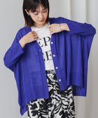 【バブ ブージュルード/Bab Bou Jeloud】の【接触冷感/UVカット】UVサラサラBOXシルエット前後差カーディガン 人気、トレンドファッション・服の通販 founy(ファニー) ファッション Fashion レディースファッション WOMEN トップス・カットソー Tops/Tshirt カーディガン Cardigans カーディガン Cardigan シンプル Simple ボックス Box リラックス Relax エレガント 上品 Elegant 再入荷 Restock/Back In Stock/Re Arrival thumbnail BLUE|ID: prp329100004554475 ipo3291000000032248036