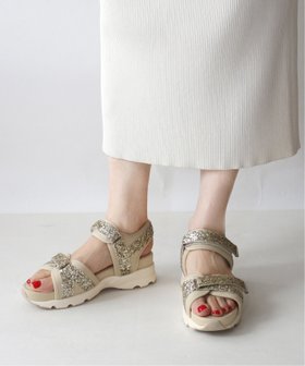 【フィン/Fin】の厚底グリッターベルクロスポーツサンダル 人気、トレンドファッション・服の通販 founy(ファニー) ファッション Fashion レディースファッション Ladies' Fashion Online スポーツウェア Sportswear サンダル / ミュール Sandals 厚底 Platforms 春 Spring クッション Cushion グリッター Glitter 今季 This Season デニム Denim プリーツ Pleats ワイド Wide S/S・春夏 Ss・Spring/Summer 夏 Summer |ID:prp329100004554498
