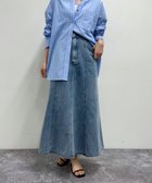 【その他のブランド/Other】のデニムフレアスカート サックスブルー|ID: prp329100004554511 ipo3291000000032712384